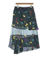 sacai（サカイ）ひざ丈スカート 紺 サイズ:0(XS位) レディース/2200605880016