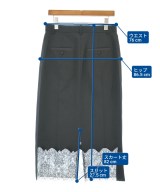 sacai（サカイ）ロング・マキシ丈スカート 黒 サイズ:3(L位) レディース/2200572760137