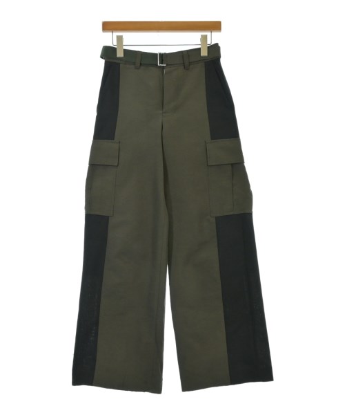 sacai(サカイ)カーゴパンツ カーキ サイズ:0(XS位)/2200674316041