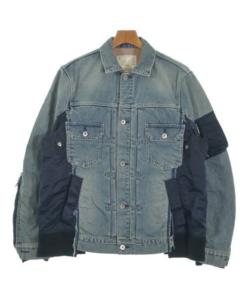 sacai(サカイ)デニムジャケット 青 サイズ:2(M位)/2200675035026