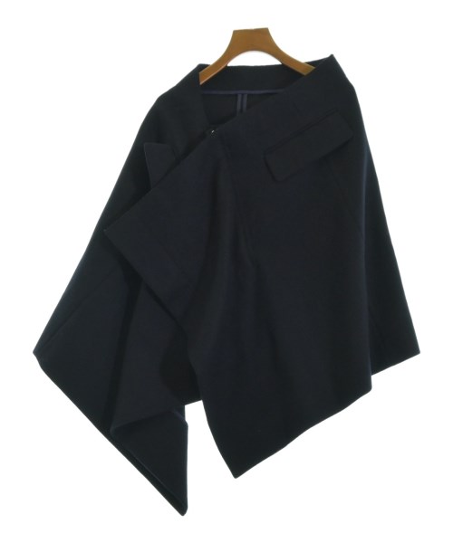 sacai(サカイ)ひざ丈スカート 紺 サイズ:1(S位)/2200681661080
