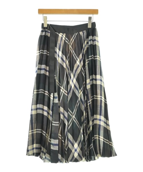 sacai(サカイ)ロング・マキシ丈スカート 茶 サイズ:0(XS位)/2200698167124