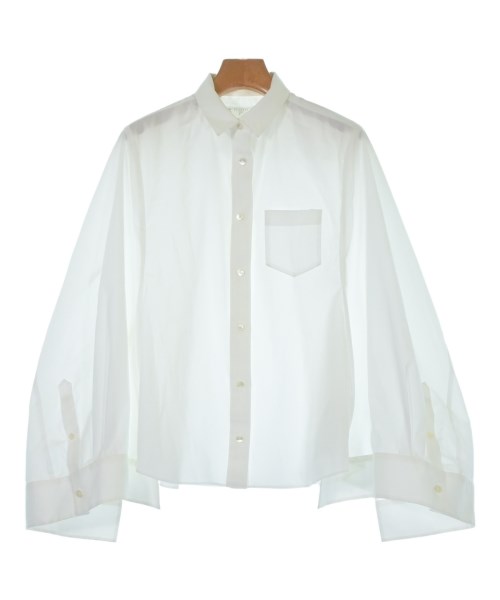 sacai(サカイ)カジュアルシャツ 白 サイズ:2(M位)/2200698988057
