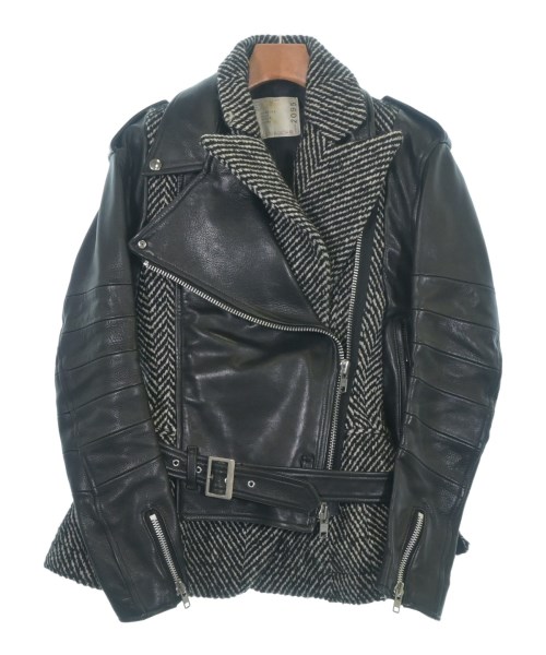 sacai(サカイ)ライダース 黒 サイズ:2(M位)/2200657842017