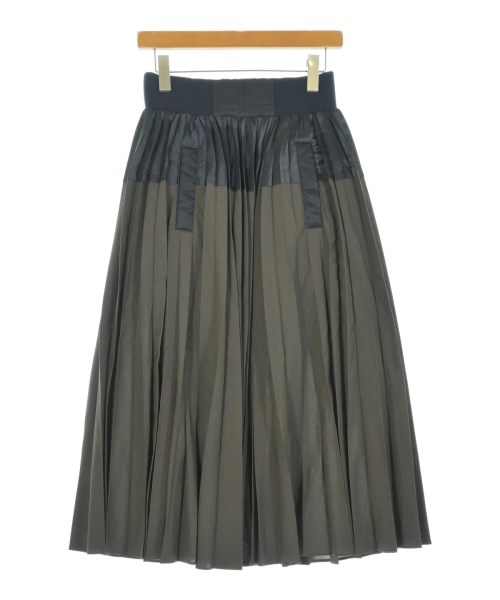 sacai(サカイ)ロング・マキシ丈スカート カーキ サイズ:1(S位)/2200659896117