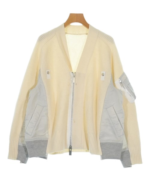 sacai(サカイ)ミリタリーブルゾン 白 サイズ:2(M位)/2200642421159