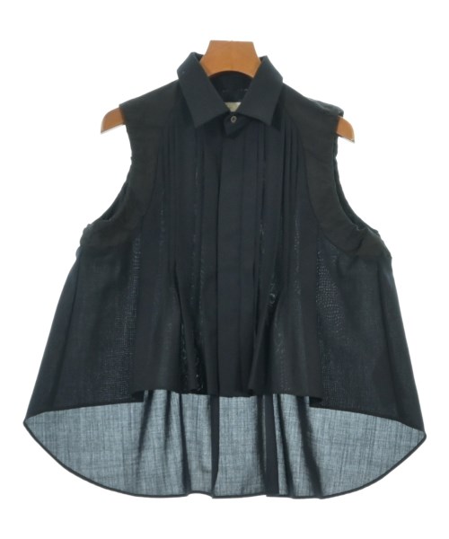 sacai(サカイ)ブラウス 紺 サイズ:1(S位)/2200703604019