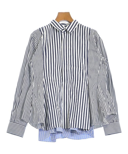 sacai(サカイ)カジュアルシャツ 紺 サイズ:1(S位)/2200661015056