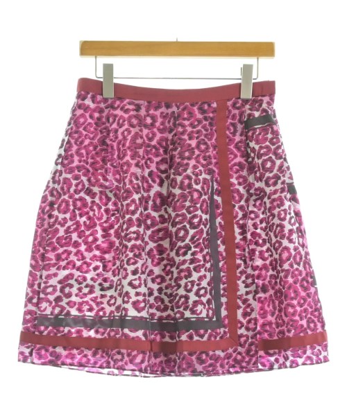 sacai(サカイ)ひざ丈スカート ピンク サイズ:2(M位)/2200662981022