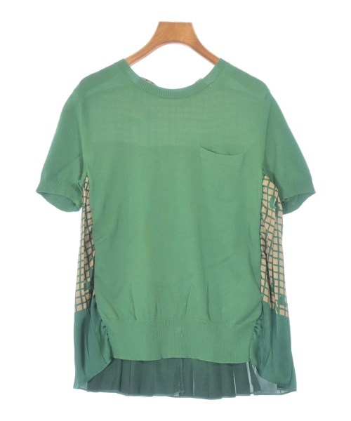 sacai(サカイ)ニット・セーター 緑 サイズ:1(S位)/2200659383143