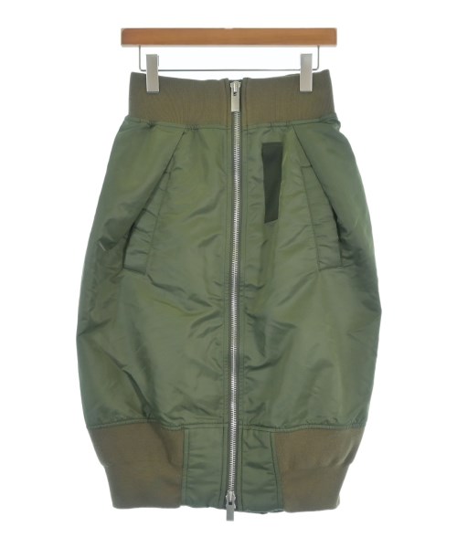sacai(サカイ)ロング・マキシ丈スカート カーキ サイズ:1(S位)/2200683388022