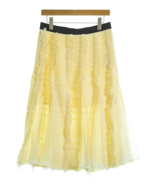 sacai(サカイ)ロング・マキシ丈スカート 黄 サイズ:2(M位)/2200684718040