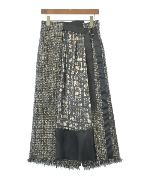 sacai(サカイ)ロング・マキシ丈スカート グレー サイズ:0(XS位)/2200686722083