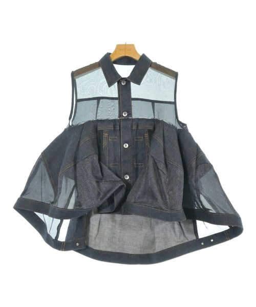 sacai(サカイ)ベスト 紺 サイズ:3(L位)/2200687084036