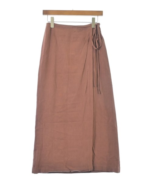 FREAK'S STORE(フリークスストア)ロング・マキシ丈スカート 茶 サイズ:F/2200653884011