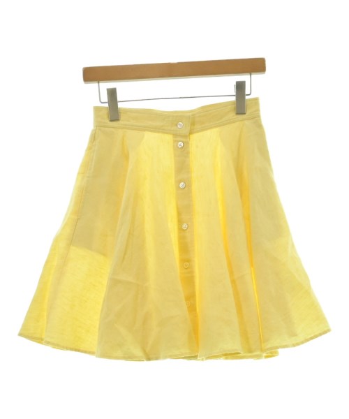 Polo Ralph Lauren(ポロラルフローレン)ひざ丈スカート 黄 サイズ:0(XS位)/2200585863061