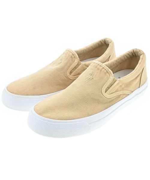 Polo Ralph Lauren(ポロラルフローレン)スニーカー ベージュ サイズ:UK7 1/2(26cm位)/2200662356011