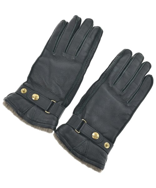 IL BISONTE(イルビゾンテ)手袋 黒 サイズ:7.5/2200647725177