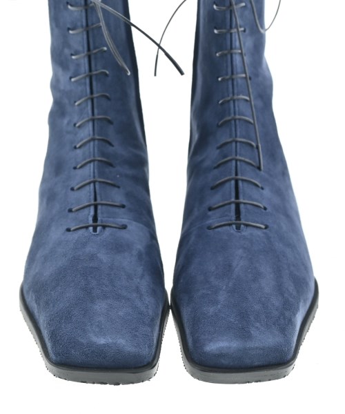 Mame Kurogouchi（マメクロゴウチ）ブーツ 青 サイズ:23 1/2(23.5cm位) レディース/2200570598015