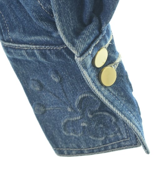 Mame Kurogouchi（マメクロゴウチ）デニムジャケット 青 サイズ:1(S位) レディース/2200636134089