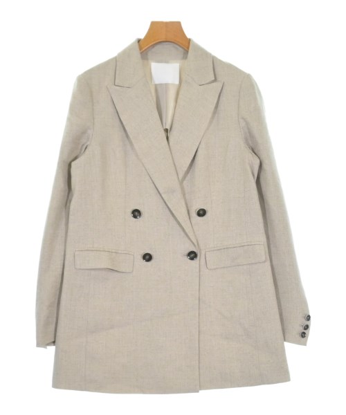 Mame Kurogouchi(マメ　クロゴウチ)テーラードジャケット ベージュ サイズ:2(M位)/2200651956024