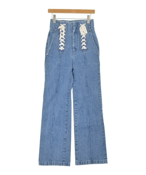 Mame Kurogouchi(マメ　クロゴウチ)デニムパンツ 青 サイズ:1(S位)/2200645976052