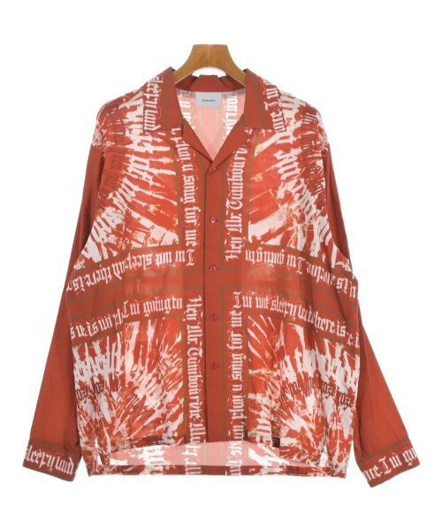 iroquois(イロコイ)カジュアルシャツ 赤 サイズ:1(S位)/2200661837429