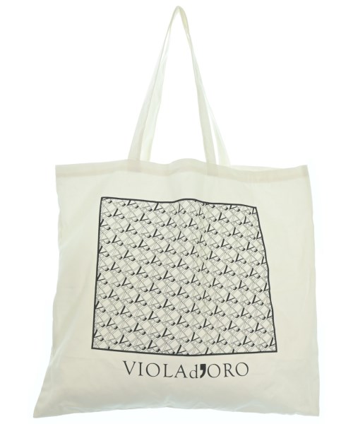 VIOLA d'ORO(ヴィオラドーロ)トートバッグ 白 サイズ:-/2200658511059