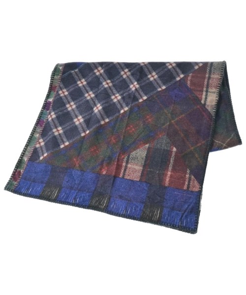 Pierre-Louis Mascia(ピエールルイマシア)マフラー 紺 サイズ:-/2200660857107