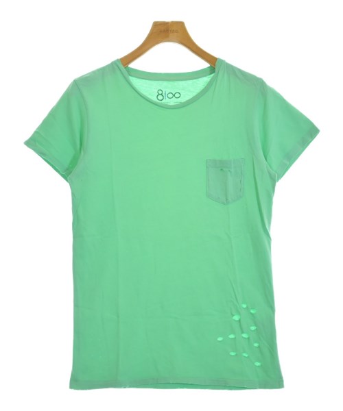 8100(エイティーワンハンドレッド)Tシャツ・カットソー 緑 サイズ:S/2200641325076