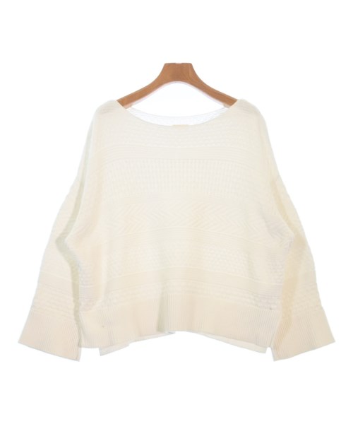 DEMYLEE(デミリー)ニット・セーター 白 サイズ:S/2200579112045