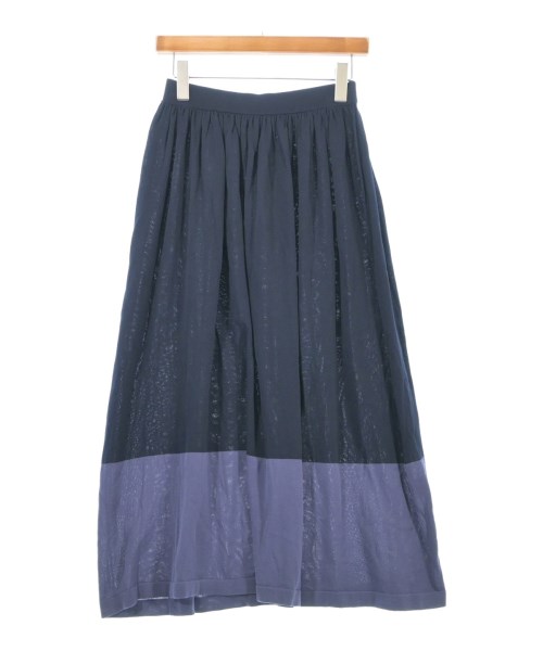 DEMYLEE(デミリー)ロング・マキシ丈スカート 紺 サイズ:S/2200631145684