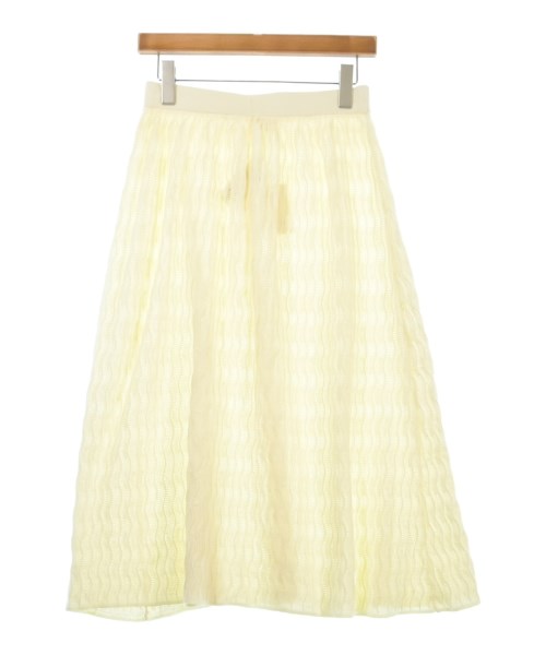 DEMYLEE(デミリー)ロング・マキシ丈スカート 白 サイズ:S/2200631154433