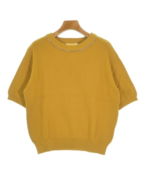 DEMYLEE(デミリー)ニット・セーター 黄 サイズ:S/2200631179986