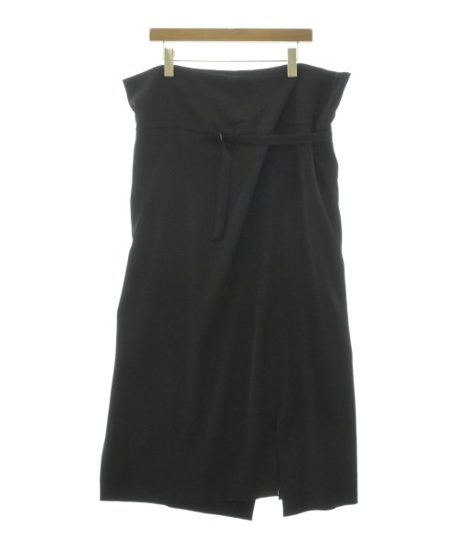 ENFOLD(エンフォルド)ロング・マキシ丈スカート 黒 サイズ:38(M位)/2200497125127