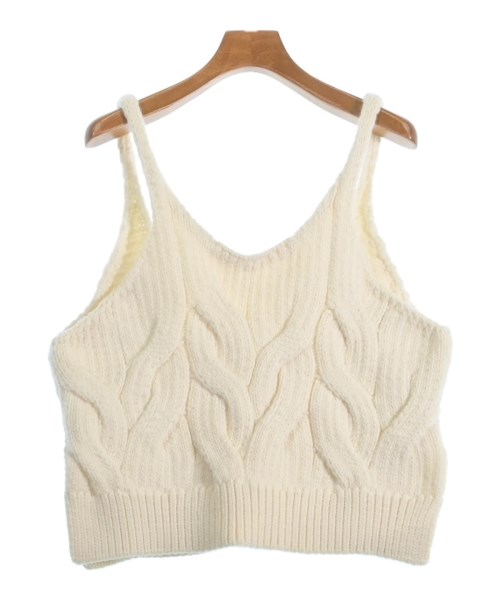 ENFOLD(エンフォルド)ニット・セーター 白 サイズ:38(M位)/2200646928203