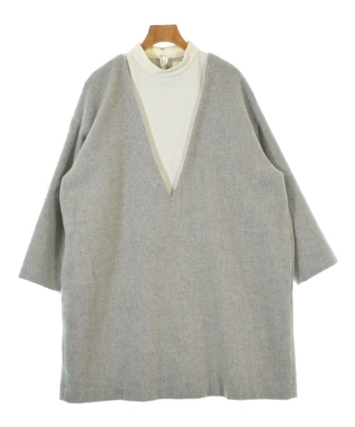 ENFOLD(エンフォルド)ブラウス グレー サイズ:36(S位)/2200656343010