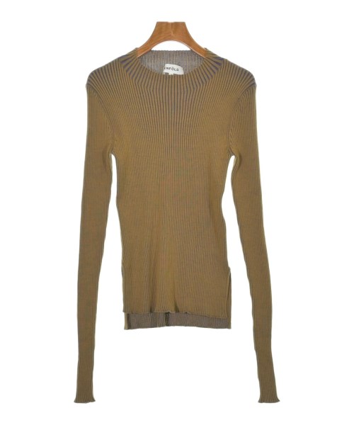 ENFOLD(エンフォルド)ニット・セーター 茶 サイズ:38(M位)/2200660903033