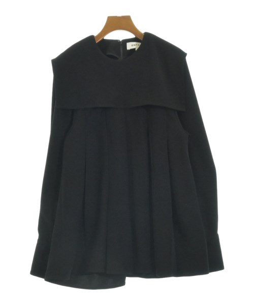 ENFOLD(エンフォルド)ブラウス 黒 サイズ:38(M位)/2200659422040