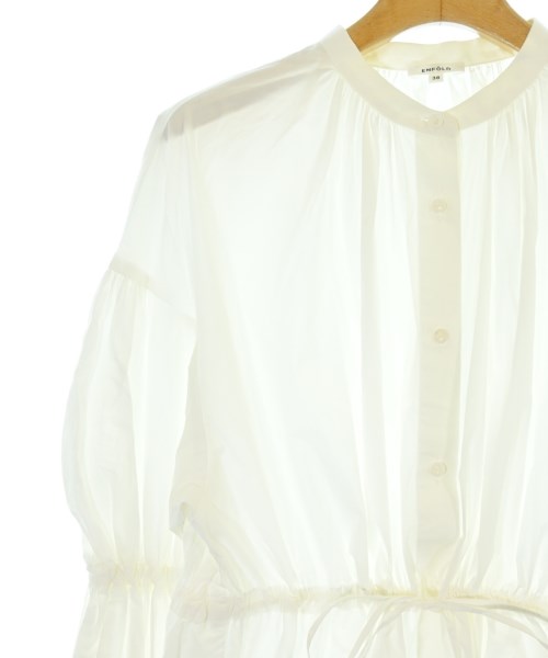 ENFOLD（エンフォルド）ブラウス 白 サイズ:38(M位) レディース/2200650137042
