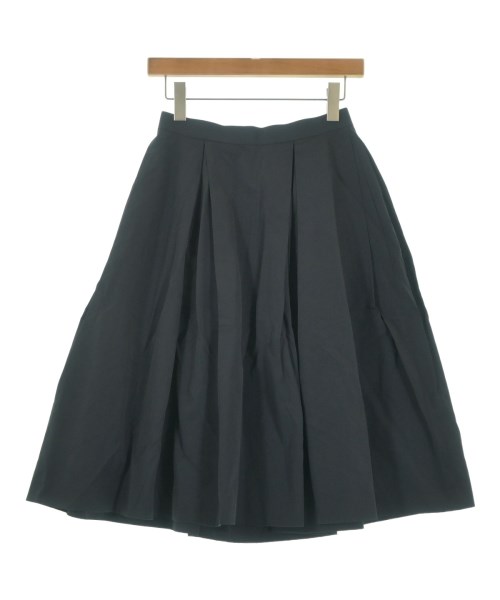 ENFOLD(エンフォルド)ロング・マキシ丈スカート 紺 サイズ:38(M位)/2200652053012