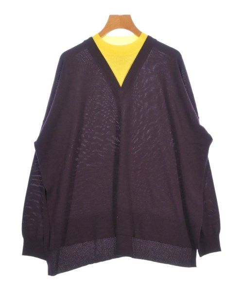 ENFOLD(エンフォルド)ニット・セーター 紫 サイズ:38(M位)/2200664055080