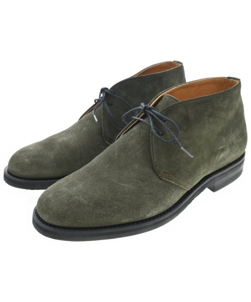 BERWICK(バーウィック)ブーツ 緑 サイズ:UK7 1/2(26cm位)/2200667362055