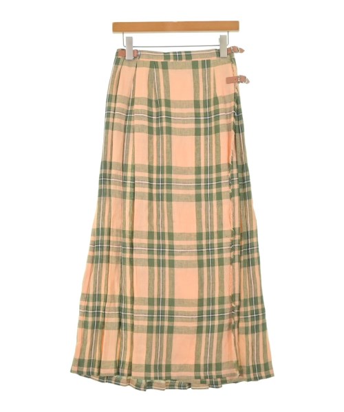 O'NEIL OF DUBLIN(オニールオブダブリン)ロング・マキシ丈スカート オレンジ サイズ:36(S位)/2200667379084