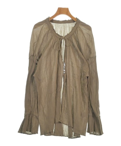 RIVE DROITE(リヴドロワ)ブラウス 茶 サイズ:F/2200620597050