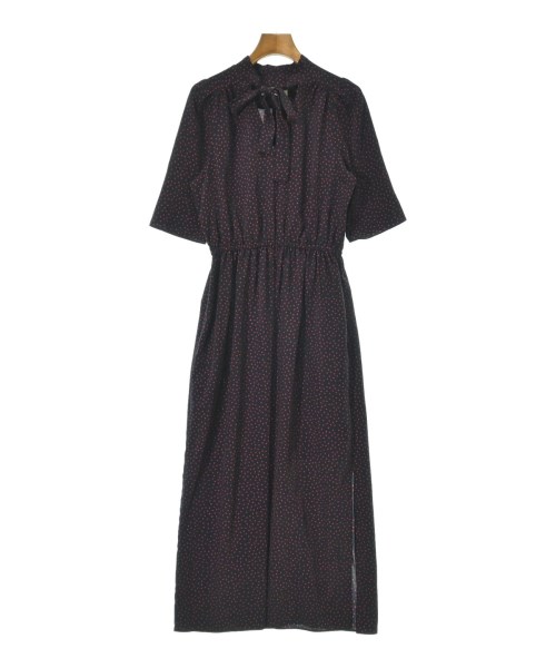 Demi-Luxe BEAMS(デミルクスビームス)ワンピース 紺 サイズ:36(S位)/2200625377039