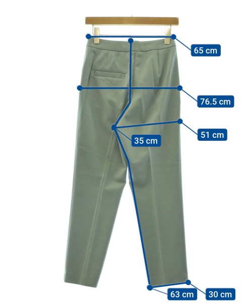 Demi-Luxe BEAMS（デミルクスビームス）スラックス 青 サイズ:36(S位) レディース/2200536404053