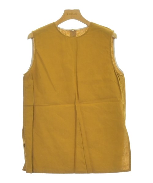 Demi-Luxe BEAMS(デミルクスビームス)ブラウス 黄 サイズ:38(M位)/2200639150055