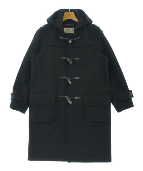 LONDON TRADITION(ロンドントラディション)ダッフルコート 黒 サイズ:36(S位)/2200638366013