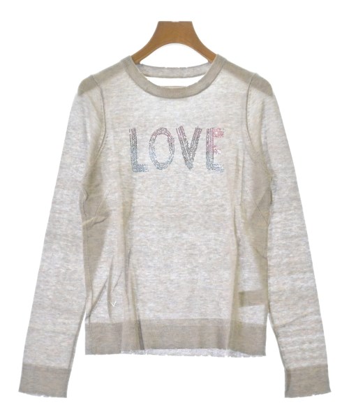 ZADIG & VOLTAIRE(ザディグエヴォルテール)ニット・セーター ベージュ サイズ:XS/2200668605113